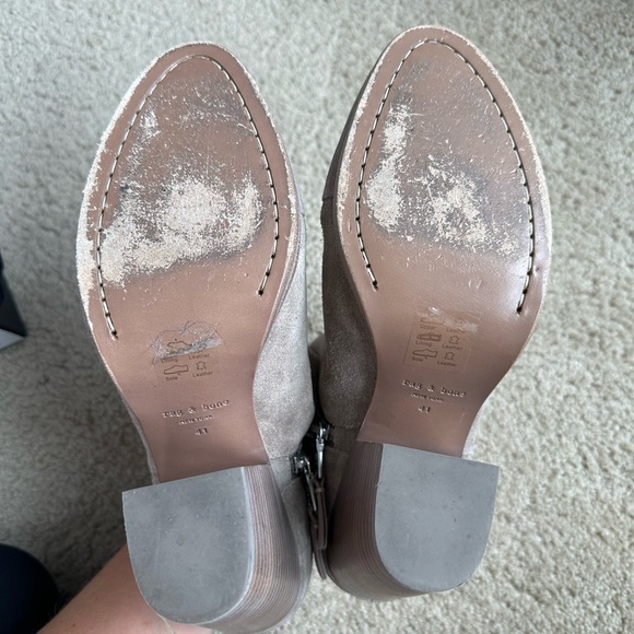 Rag & Bone Margot Booties - gray - size 41 - Picture 6 of 9